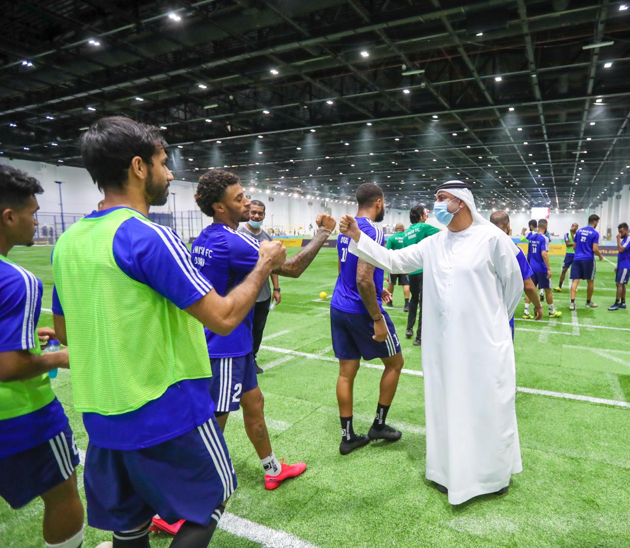 Al Nasr continues daily training in two shifts in preparation for the